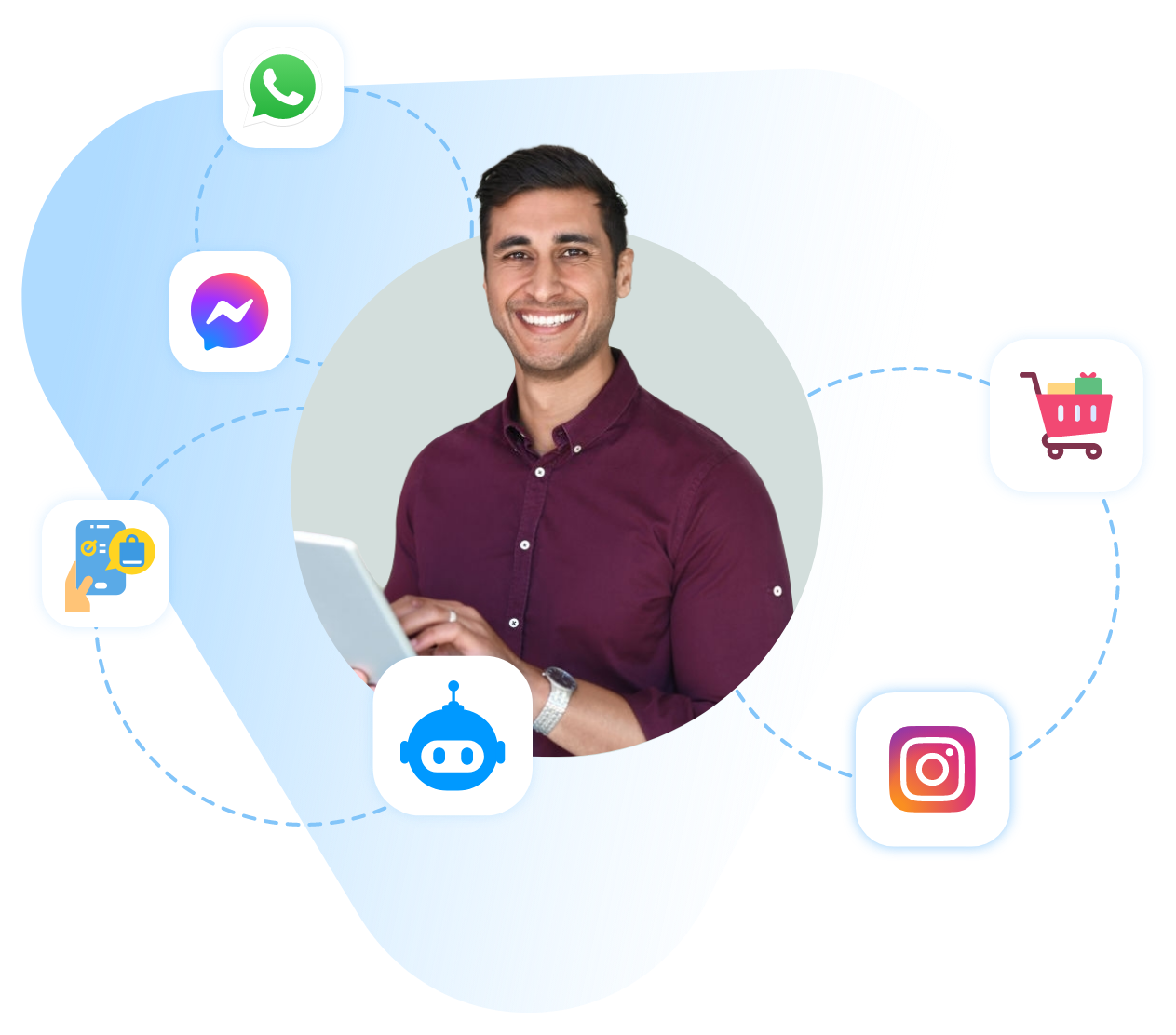 Reach Customers on Every Platform with Ecommerce chatbot